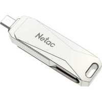 флешка Netac 64GB NT03U381B-064G-30PN Серебристый