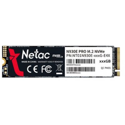 SSD диск Netac N930E Pro 512Gb NT01N930E-512G-E4X-N Черный