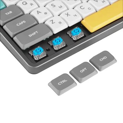клавиатура Nuphy AIR60-SG2-F Серый-белый