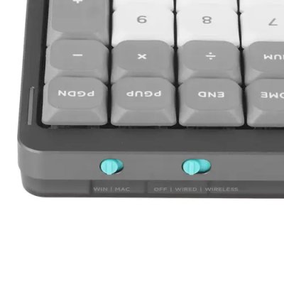клавиатура Nuphy AIR96-G-21 Серый-белый