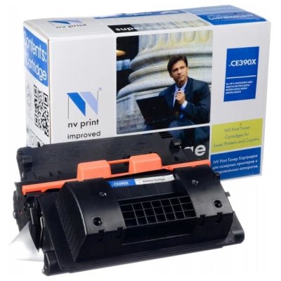 картридж NV Print NV-CE390X черный