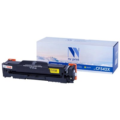 картридж NV Print NV-CF542XY желтый