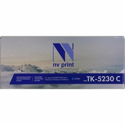 картридж NV Print NV-TK-5230C голубой