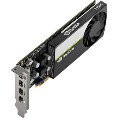 видеокарта nVidia Quadro T1000 8Gb 900-5G172-2270-000 A+L Черный