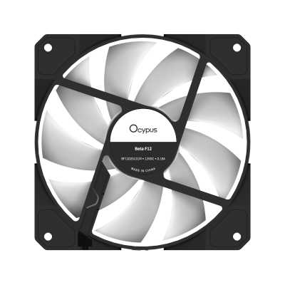 кулер Ocypus Beta F12 Black ARGB Reverse Blade Черный
