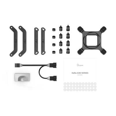 кулер Ocypus Delta A40 Elite Black Dual Fan Черный