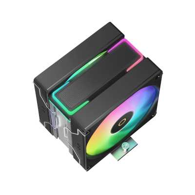 кулер Ocypus Delta A40 SE Dual Fan ARGB Black Черный