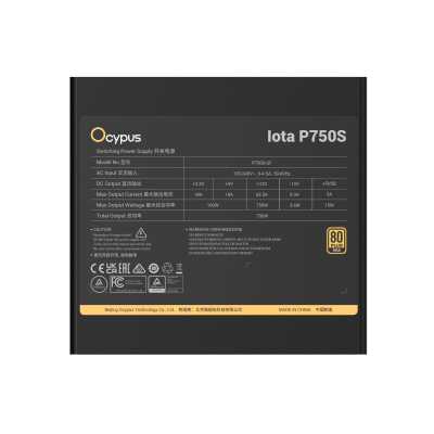 блок питания Ocypus Iota P750S Black Черный