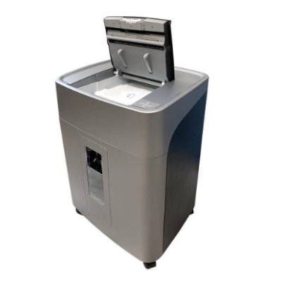 шредер Office Kit SA375 3,8х10 Черный