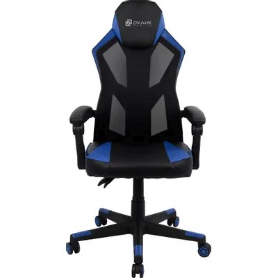 игровое кресло Oklick 121G Black/Blue черно-синий