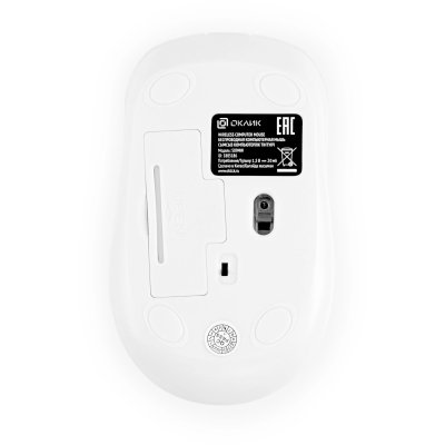мышь Oklick 509MW White Белый