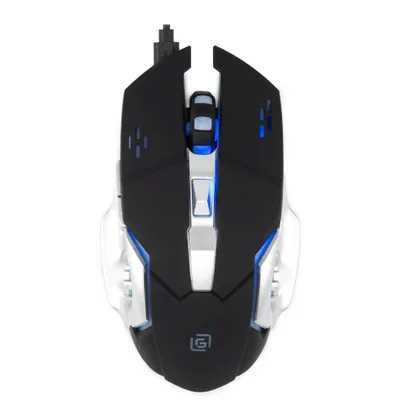 мышь Oklick 770GW Black-Silver Черный