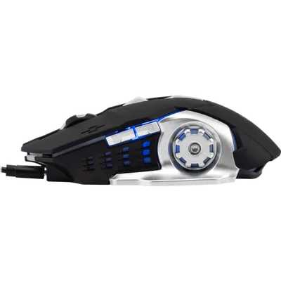 мышь Oklick 770GW Black-Silver Черный