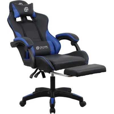 игровое кресло Oklick Camper Black/Blue