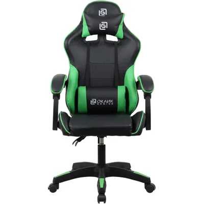 игровое кресло Oklick Drifter Black/Green черно-зеленый