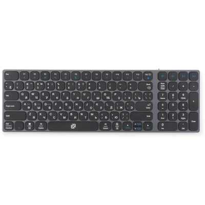 клавиатура Oklick K767W Grey Черный-серый