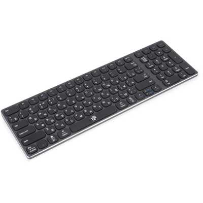 клавиатура Oklick K767W Grey Черный-серый