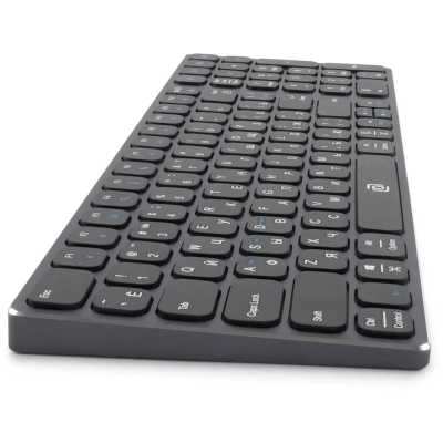 клавиатура Oklick K767W Grey Черный-серый