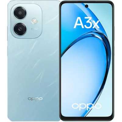 смартфон OPPO A3x 4/128GB Blue голубой