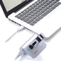 разветвитель USB Orico M3H4-SV серебристый