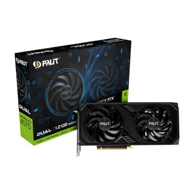 видеокарта Palit nVidia GeForce RTX 4070 Dual 12Gb NE64070019K9-1048D
