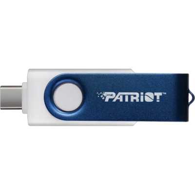 флешка Patriot 64GB PS64GX550AAD Белый, синий