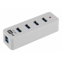 разветвитель USB PC PET BW-U3054A white белый