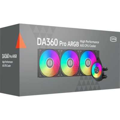 кулер PCcooler DA360 Pro ARGB Black