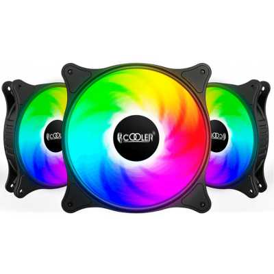 кулер PCcooler FX 120 ARGB BK 3IN1 Черный
