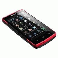 смартфон Philips Xenium W7555 Black/Red