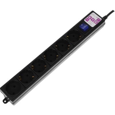 сетевой фильтр Power Cube SPG6-B3M черный
