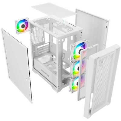 корпус PowerCase Alisio Micro X4W V2 White