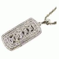 флешка Pretec 8GB USB Flash i-Disk Vogue silver