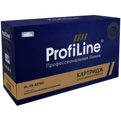 тонер-картридж ProfiLine PL_TK-5270C_С_WC голубой