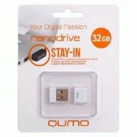 флешка Qumo 32GB QM32GUD-NANO-W