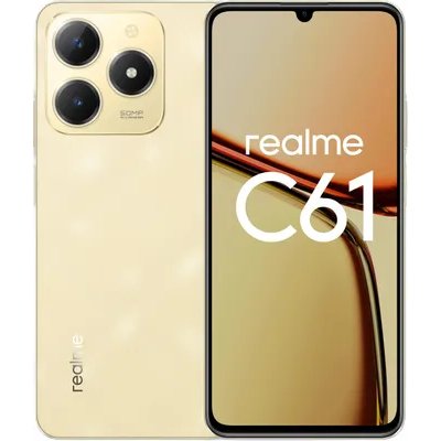 смартфон Realme C61 8/128GB Gold золотой