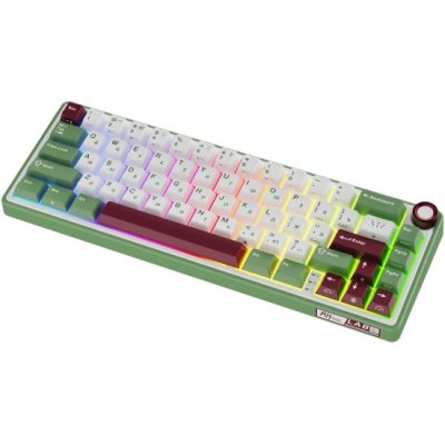 клавиатура Royal Kludge R65 Green Sand 6935280823923 Зеленый-белый