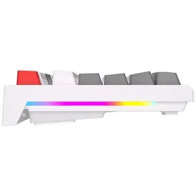 клавиатура Royal Kludge RK-R87 White/Gray/Red 6935280824142 Белый-серый