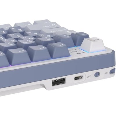 клавиатура Royal Kludge RK-S98 Ocean Blue 6977576550618 Голубой-белый