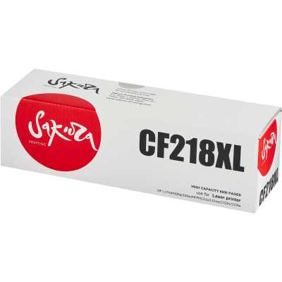 картридж Sakura SACF218XL черный