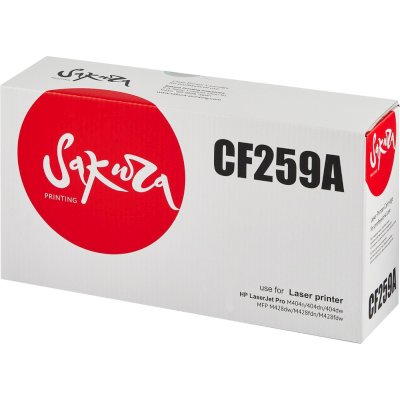 картридж Sakura SACF259A-NOC черный