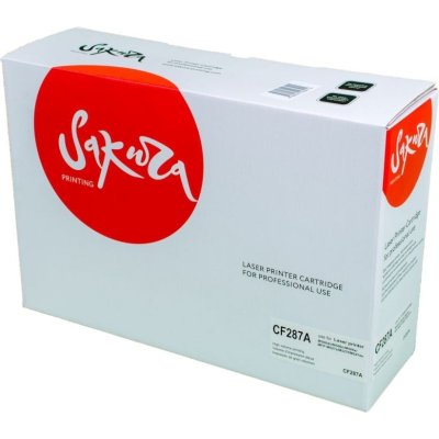 картридж Sakura SACF287A черный