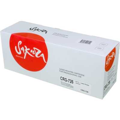 картридж Sakura SACRG726 черный