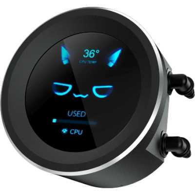 система водяного охлаждения SAMA Q60 Black Q60-BKWANNO3-G Черный