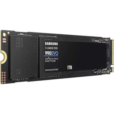 SSD диск Samsung 990 EVO 1Tb MZ-V9E1T0BW OEM Черный