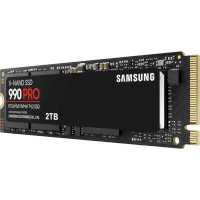SSD диск Samsung 990 PRO 2Tb MZ-V9P2T0BW Черный