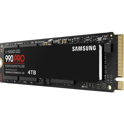 SSD диск Samsung 990 PRO 4Tb MZ-V9P4T0СW Черный