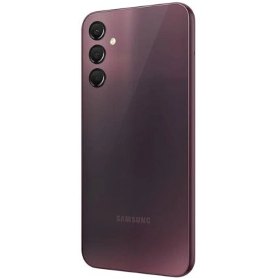 смартфон Samsung Galaxy A24 6/128GB Dark Red SM-A245FDRVCAU темно-красный