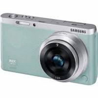 фотоаппарат Samsung NX mini EV-NXF1ZZB1KRU Серебристо-зеленый