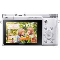 фотоаппарат Samsung NX3000 KIT Silver/White Серебристо-белый